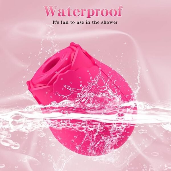 Waterproof Rechargeable Vibrator Nepal – For Female Solo or Couple Use | LVFUNCO Rosy - Image 3