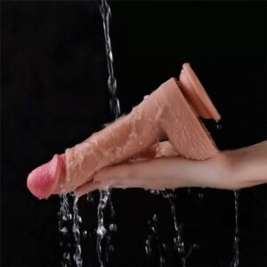 Realistic Lifelike Dildo with Suction Cup – Soft Silicone Female Sex Toy