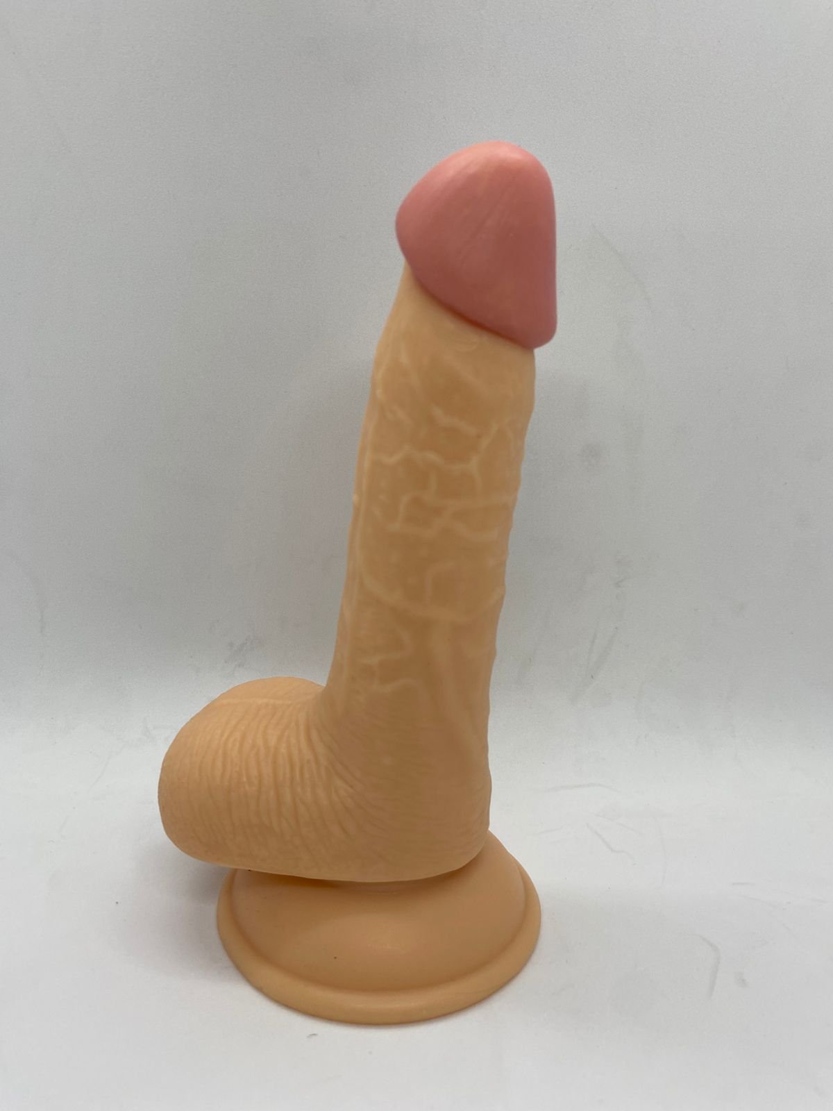 6.8 Inch Realistic Silicone Dildo – Lifelike Penis Sex Toy for Women in Nepal