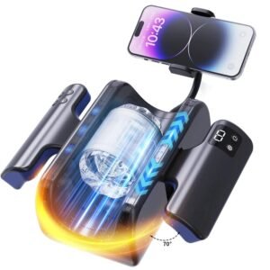 Automatic Telescopic Male Masturbator High Speed Piston Stroker with 12cm Thrusting Distance Sex Toys for Men